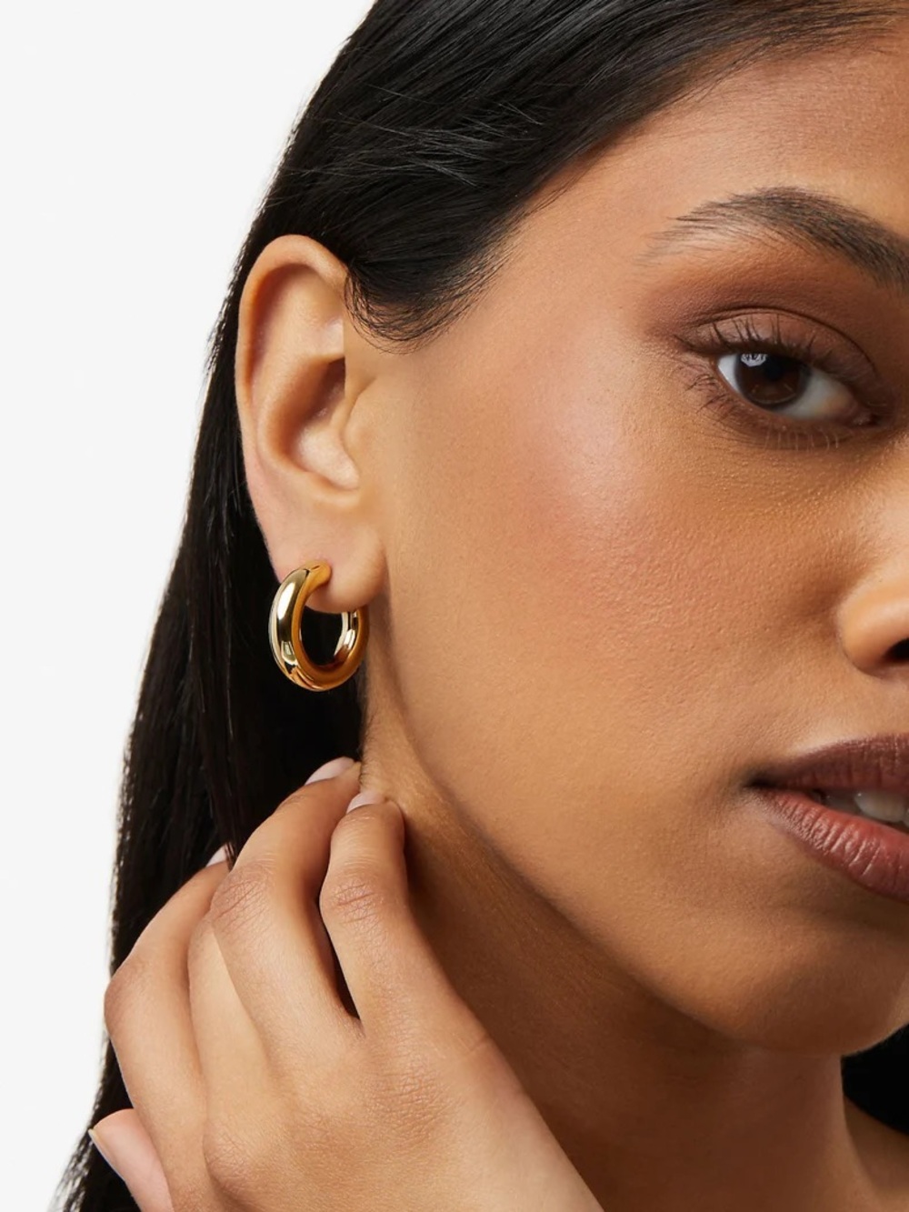 Ana Luisa Gold Hoop Earrings - Women Jewelry